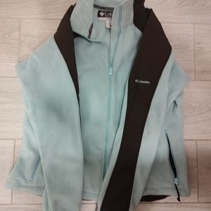Columbia women's fleece zip up jacket